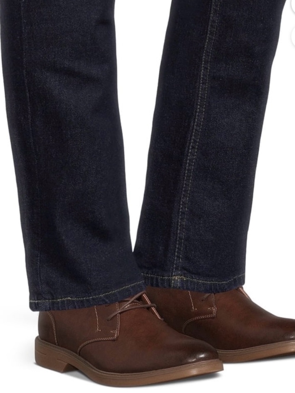 Madden NYC Men's Adam Lace-Up Chukka Boots in the cognac/brown colorway. *